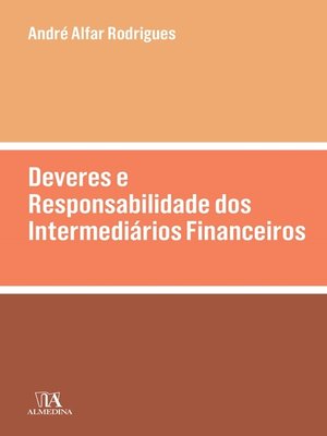 cover image of Deveres e Responsabilidade dos Intermediários Financeiros